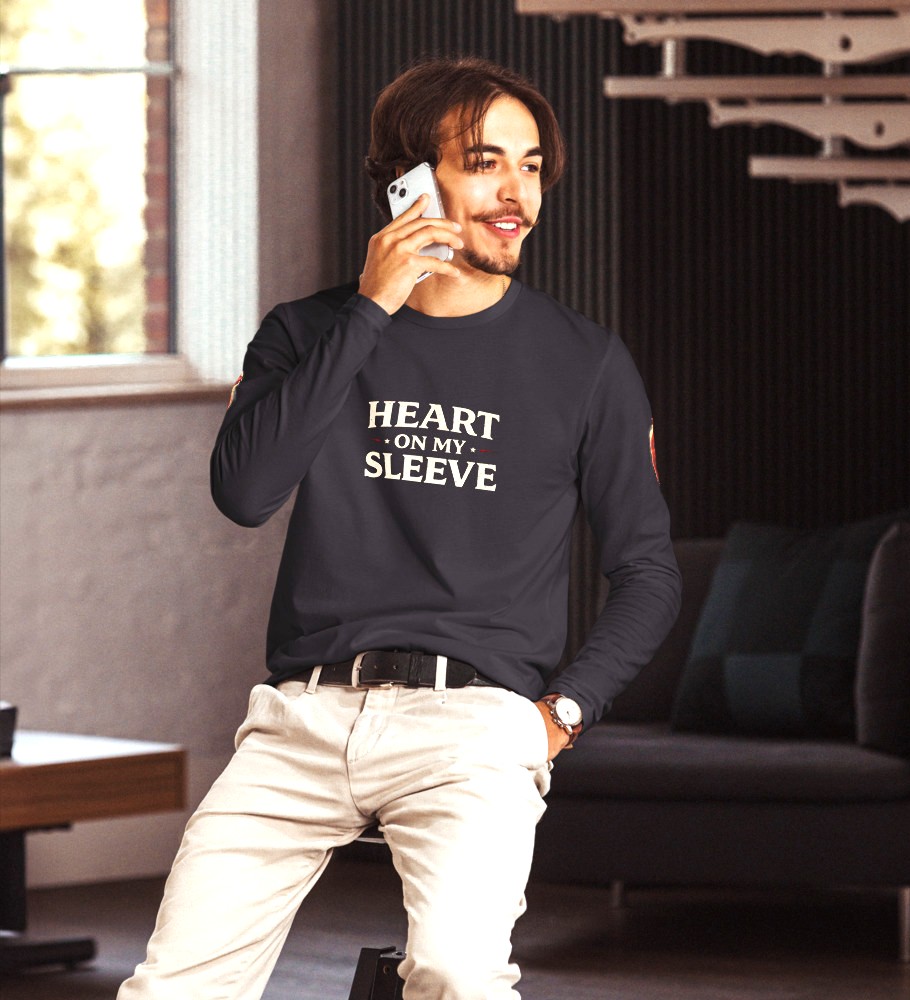 Dale Myrie long-sleeve t-shirt front